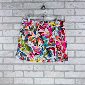 RipSkirt Hawaii Floral Women's Swim Coverup Skirt Size S
